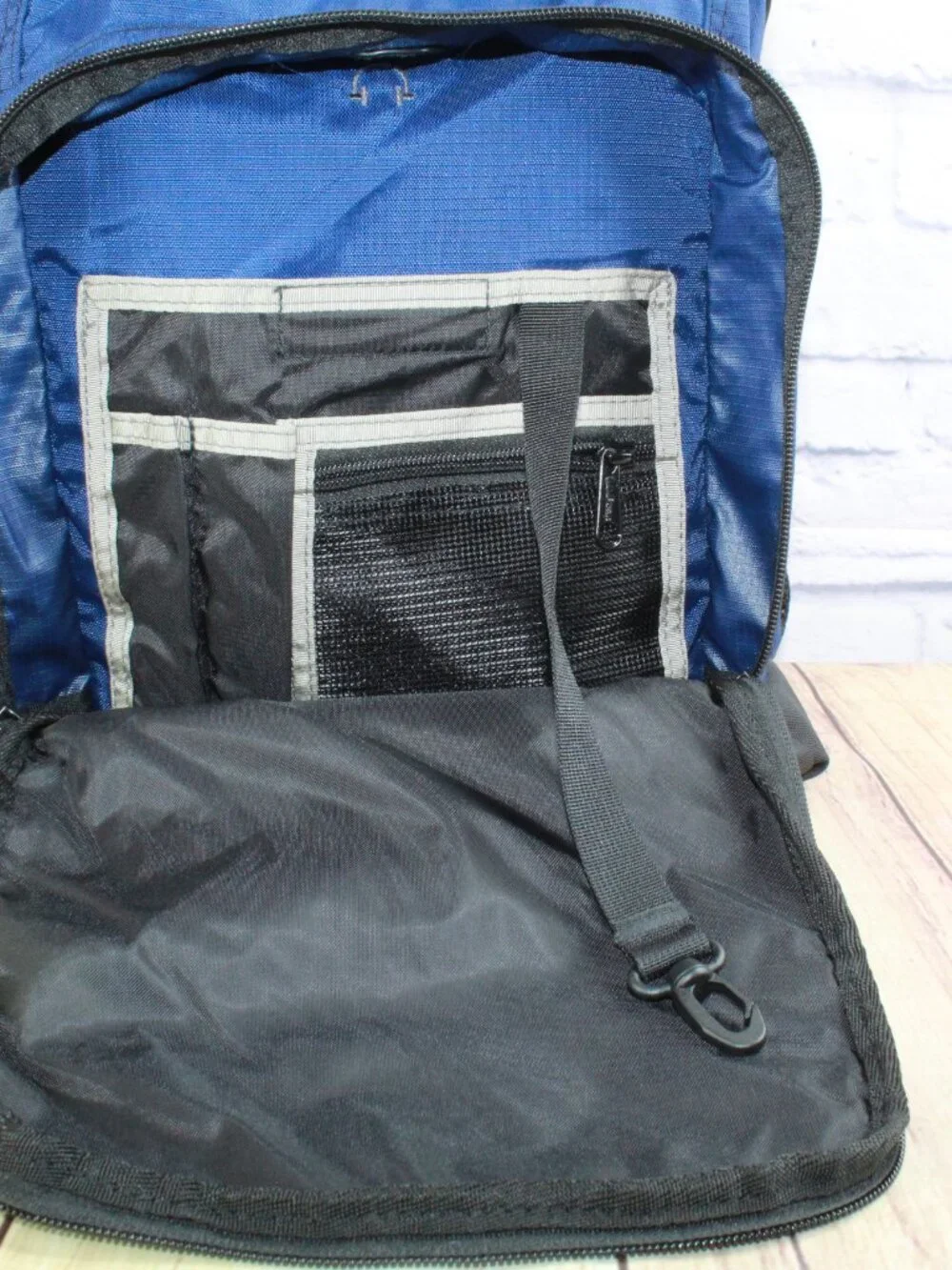 READ-LL Bean Unisex Adult Super Blue Deluxe Book Pack 41L School Travel Backpack